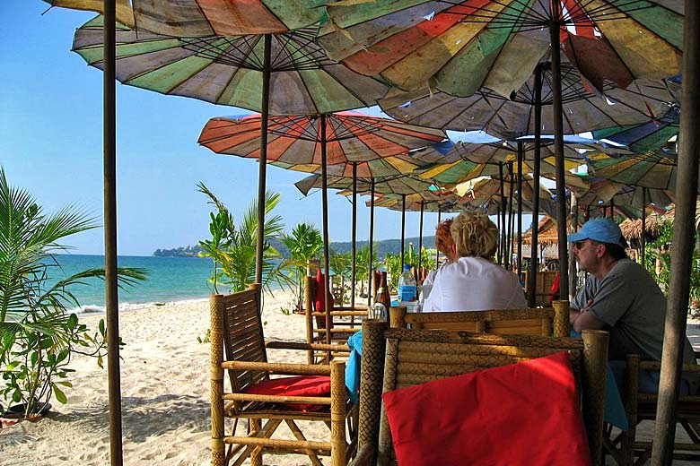 Bar on Bang Tao Beach, Phuket, Thailand