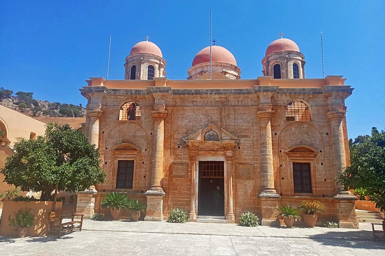 Agia Triada Monastery on the Akrotiri Peninsula