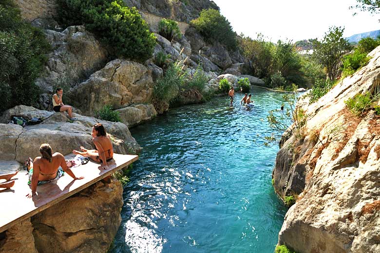 Algar Waterfalls - a scenic spot for a cooling dip