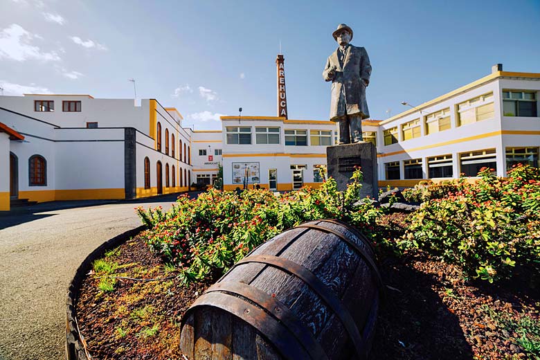 The historic Arehucas rum distillery