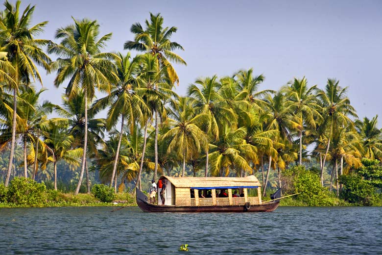 Backwaters cruise in Kuttanad, Kerala, India