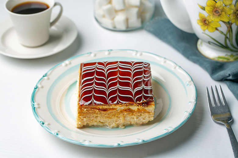 Try a slice of Balkan 'trilece' cake with your coffee