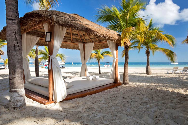 On the beach at InterContinental Presidente Cancun Resort