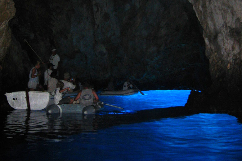 Blue Cave on Bisevo Island