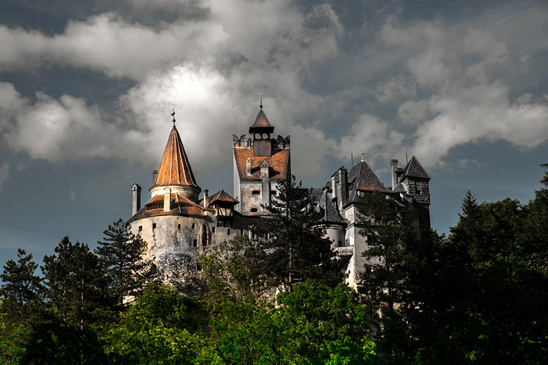Bran Castle, Transylvania, the mythical home of Count Dracula