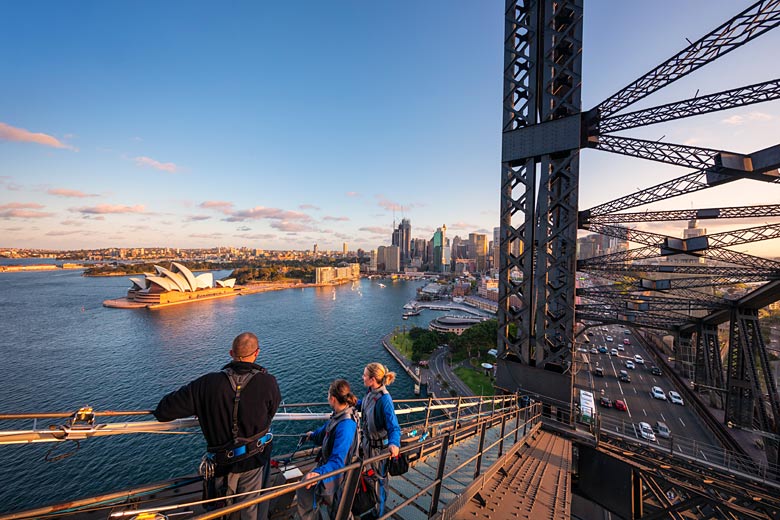 Taking on Sydney's sky-high Bridge Climb