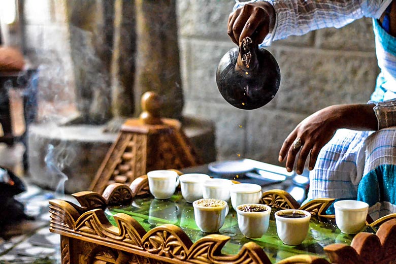 Bunna Maflat coffee ceremony, Ethiopia