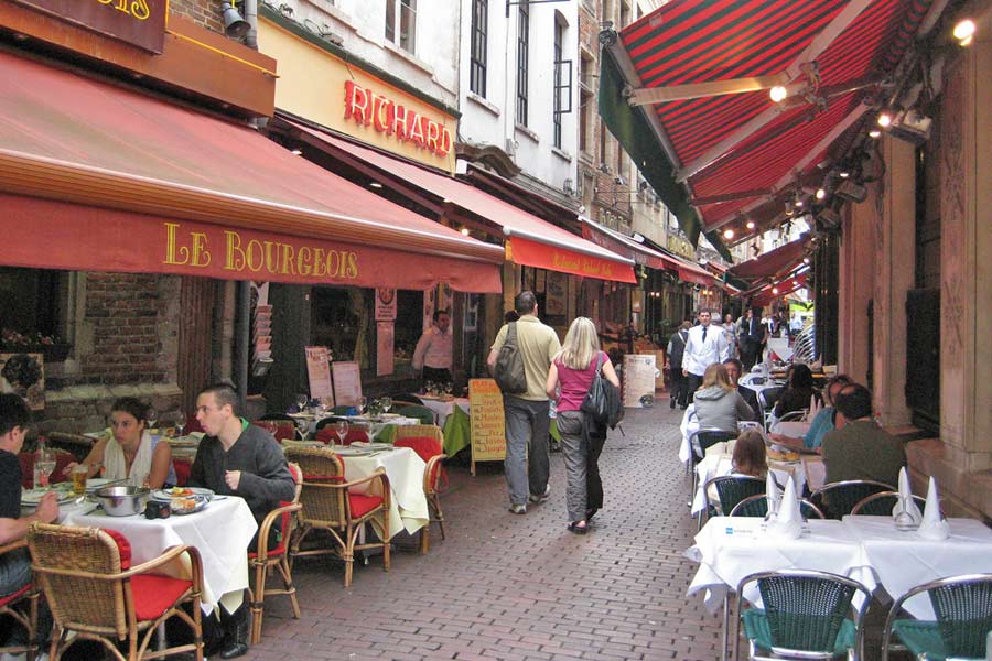 Cafe culture, Brussels