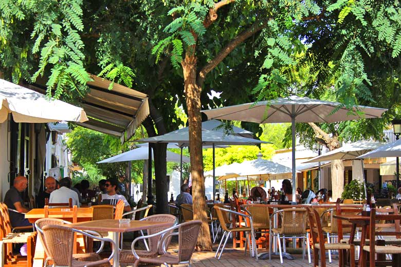 Café in Santa Gertrudis, Ibiza
