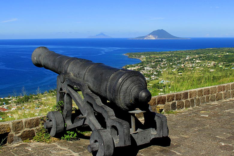 Cannon at Brimstone Hill Fortress, St Kitts