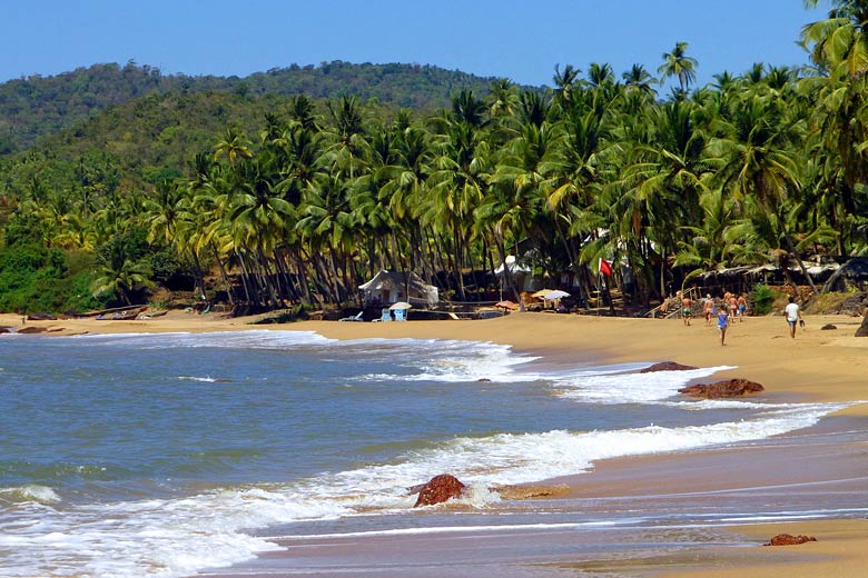 Cola Beach in South Goa not far from Agonda