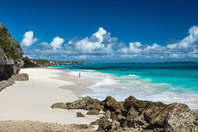 Crane Beach, Barbados with its famous pink sand