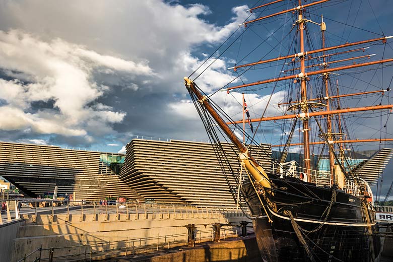 RRS Discovery at the new V&A Museum, Dundee
