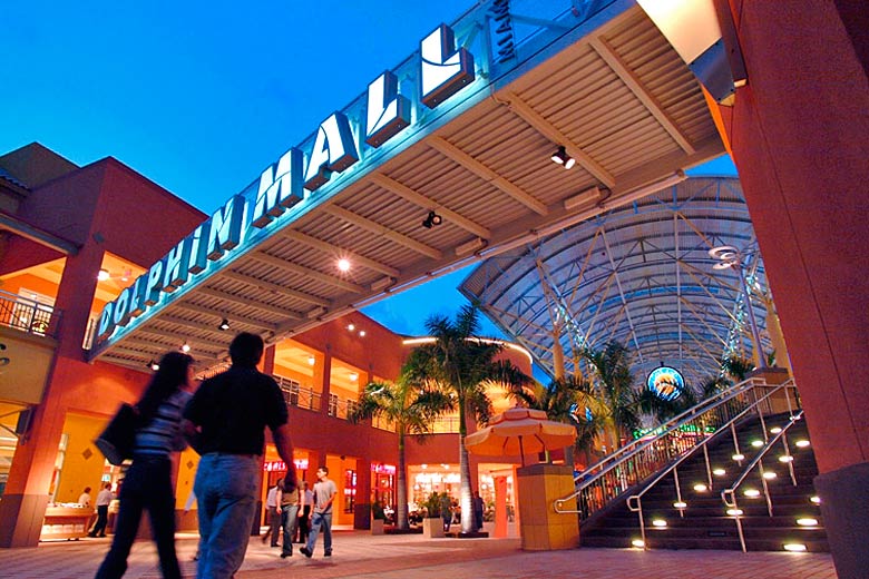 The Dolphin Mall in Sweetwater, Florida