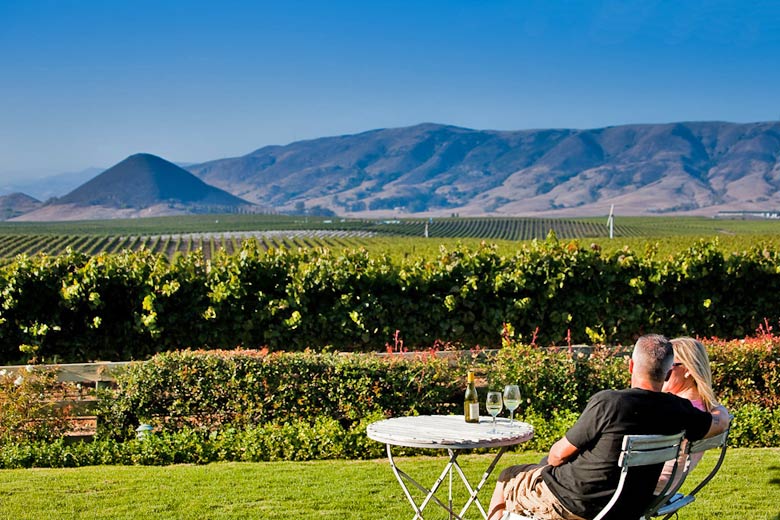 View over Edna valley, San Luis Obispo