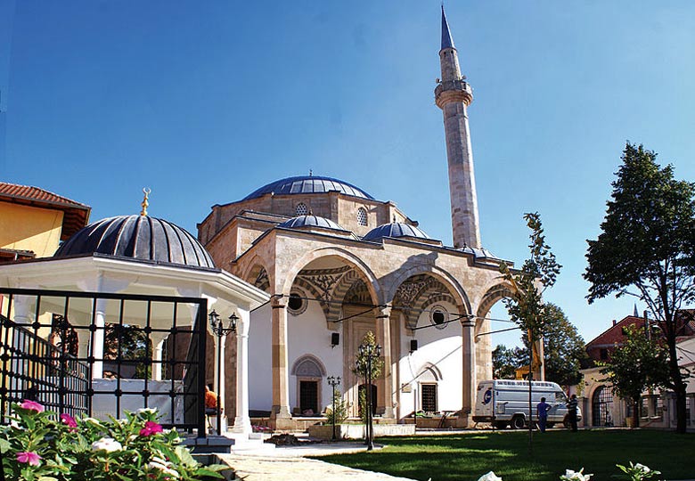 The 15th-century Fatih Mosque in Pristina