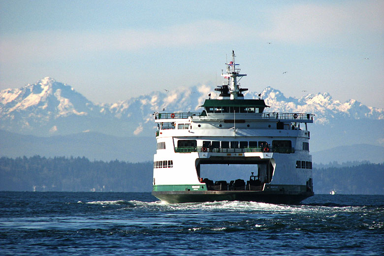 Ferry to Bainbridge Island, Seattle