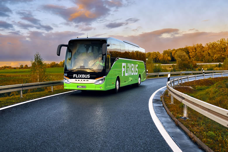 FlixBus offers eco-friendly coach travel