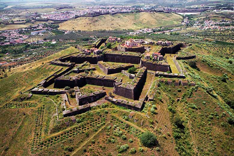 The impressive Fort of Graça, Elvas, The Alentejo