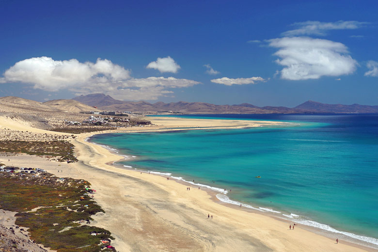 Sotavento and La Barca beaches, Fuerteventura