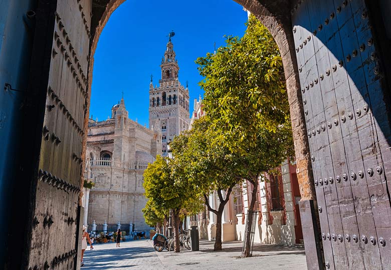 The Giralda bell tower, Seville Cathedral
