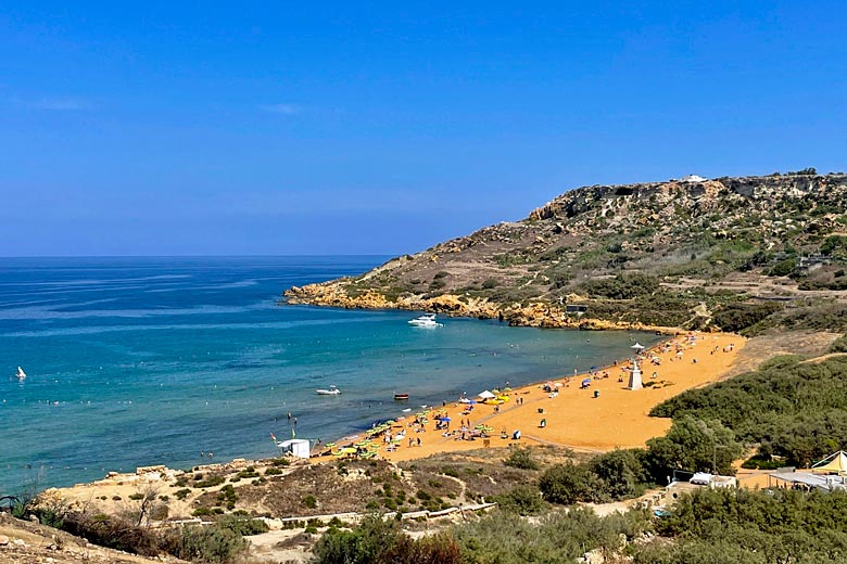 8 of Gozo's best sand & pebble beaches