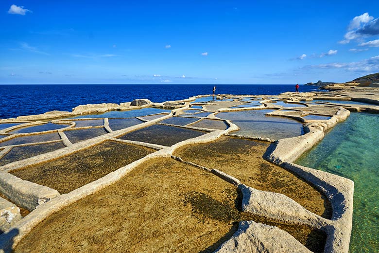 Discover the historic salt pans along Gozo's north coast