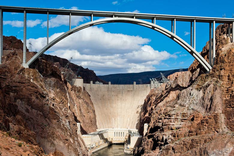 The Hoover Dam near Las Vegas