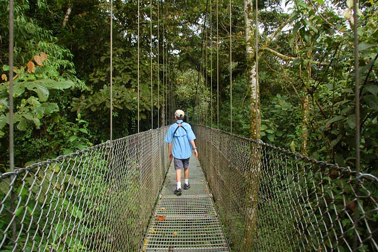 Inland Costa Rica adventure holidays