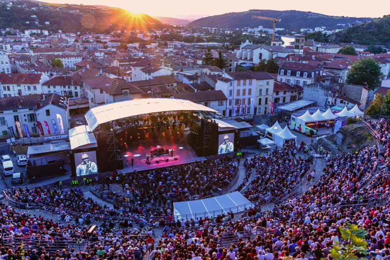 Captive audience at the International Vienne Jazz Festival