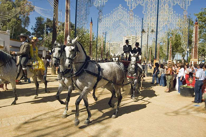 The Jerez Horse Fair held every year in the first week of May