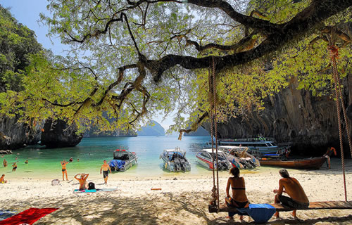 Koh Ra Ding aka Paradise Island. Krabi: image courtesy of TAT