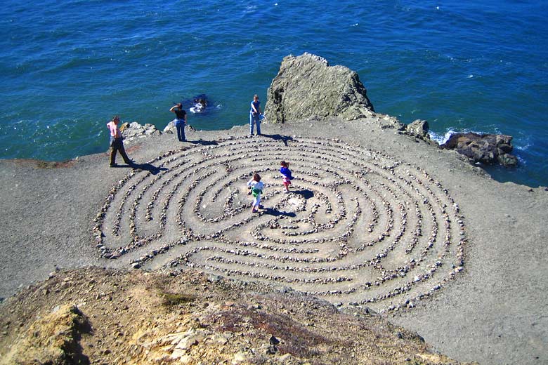 Labyrinth at Eagle's Point, Lands End