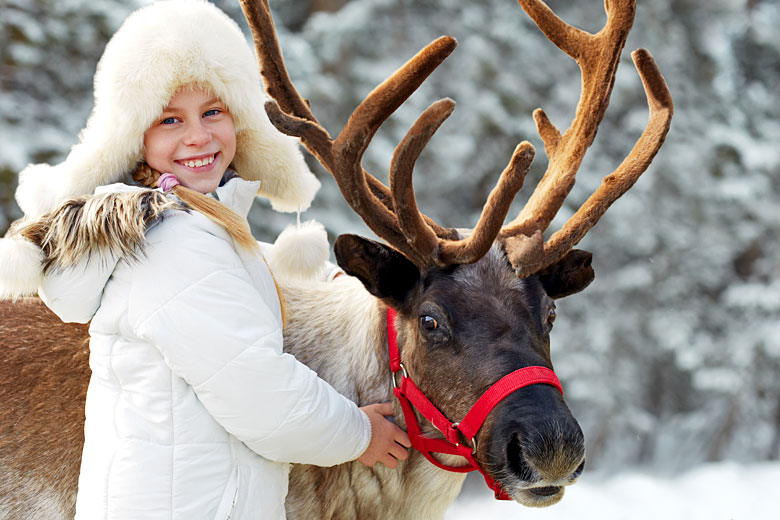 Children love Lapland at Christmas time