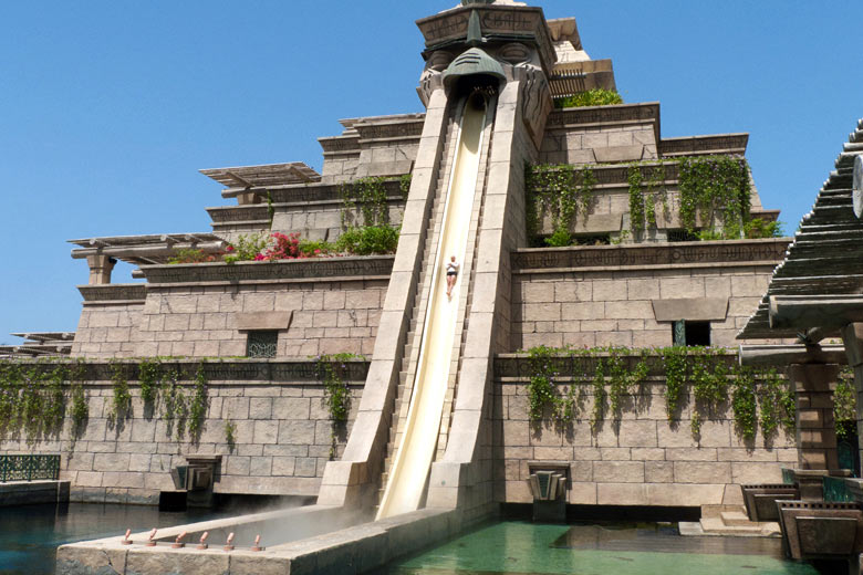 The Leap of Faith at Aquaventure Waterpark, Dubai