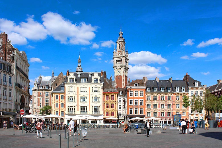 Lille's main square, Grande Place