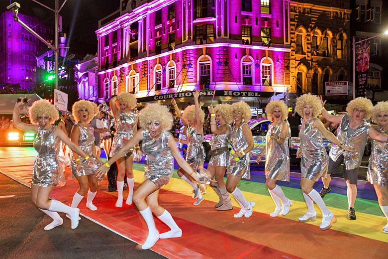 Sydney's Gay and Lesbian Mardi Gras is massive
