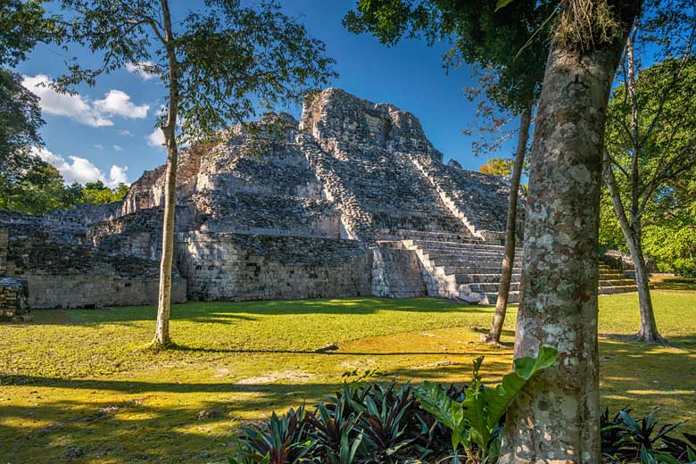 Mayan ruins at Río Bec, Mexico