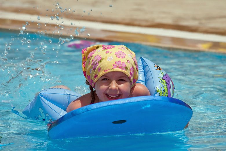 Messing about in the pool