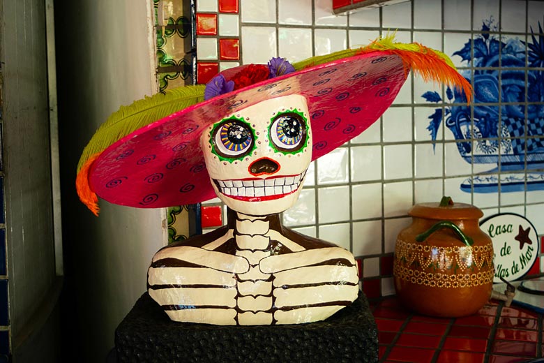 Mexican skeleton art