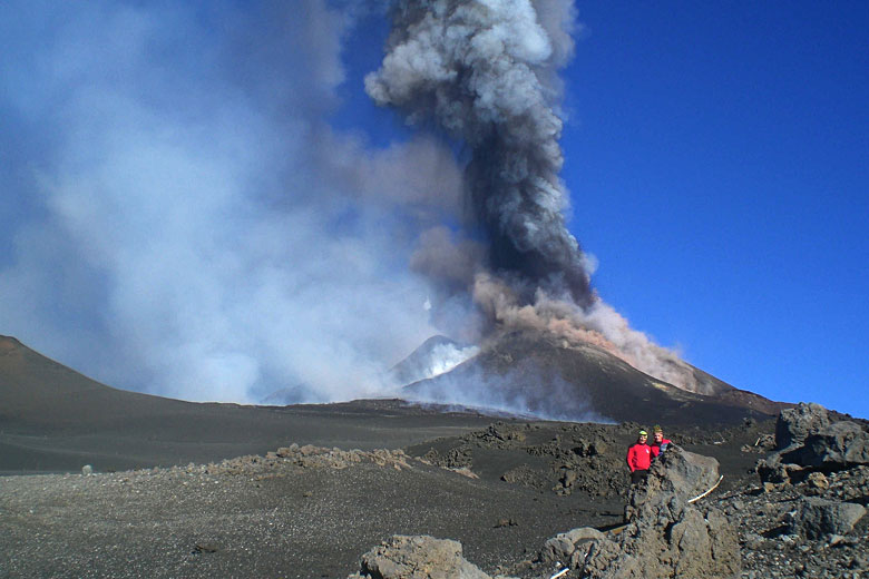 Mount Etna Sicily, eruption 26th October 2013