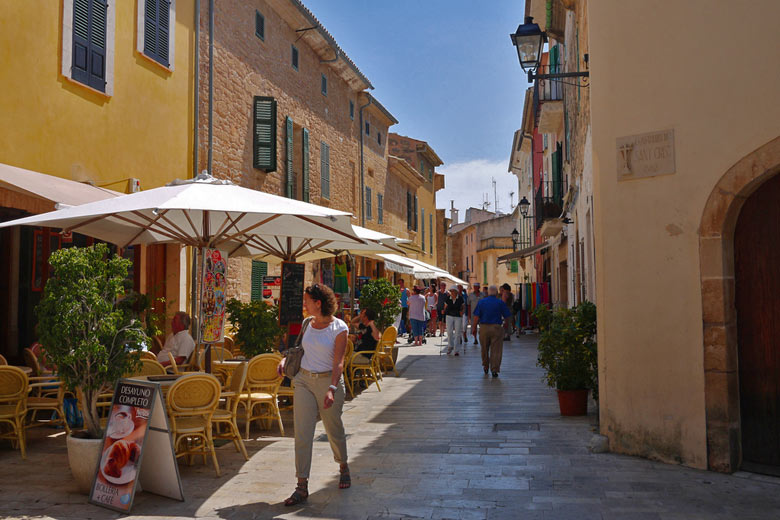 The old town of Alcudia, Majorca