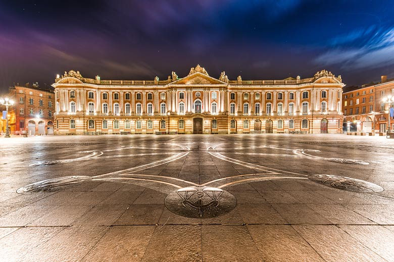 The grand Place du Capitole, Toulouse, France