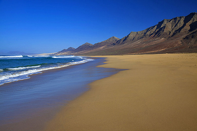 Cofete Beach on Fuerteventura's wild west coast