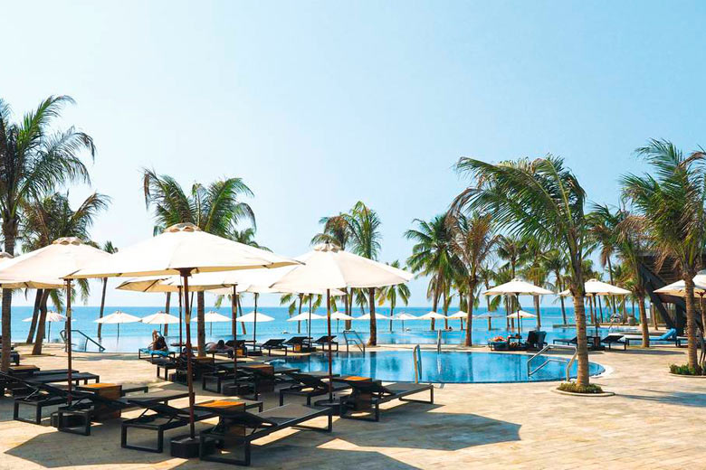 Pool meets beach at Novotel Phu Quoc Resort