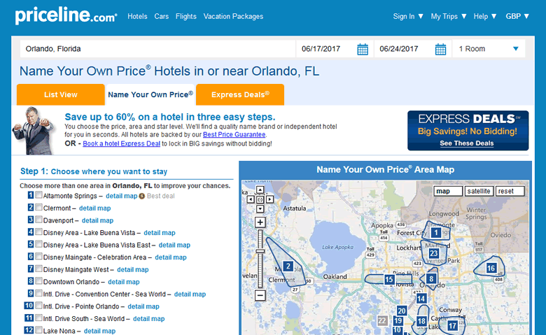 priceline packages