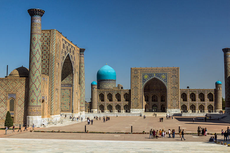 The historic Registan, Samarkand, Uzbekistan - © Matyas Rehak - Dreamstime.com