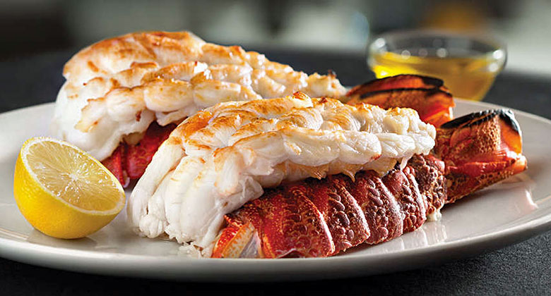 Lobster tails as served by Eddie V's