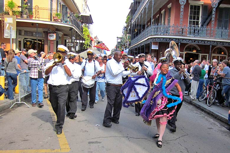 'Second Line' parade in New Orleans