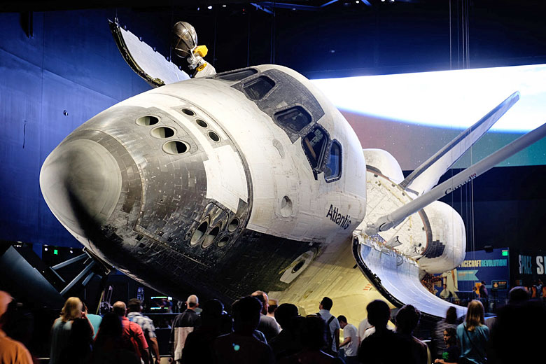 Up close with the Space Shuttle at the Kennedy Space Center